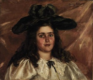 Laura Alice In Big Hat — Alice Pike Barney