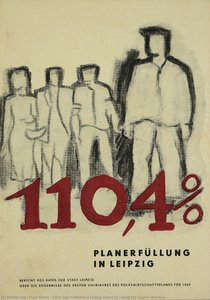 110.4% Plan Fulfilment In Leipzig. Report By Leipzig City Council (brochure) — Franz Ehrlich, Bauhaus