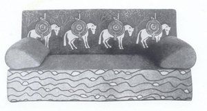 Sketch Of Sofa For Workshop — Nicholas Roerich