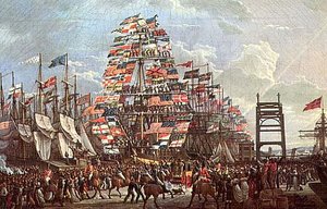 Visit Of The Prince Of Wales To Liverpool On September 18, 1806, (painting) — Robert W. Salmon