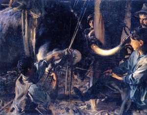 Herramientas Para El Becerro — John Singer Sargent