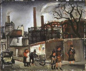 Street Scene In Paris — Christopher Wood