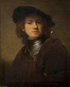 Self Portrait (copy after Rembrandt van Rijn)