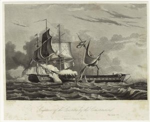 Capture Of The Gurriere — Thomas Birch