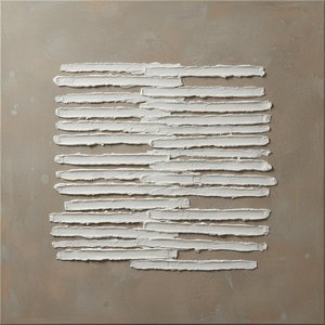 Monolithic Rhythms In Alabaster: A Singular Study Of Tactile Serenity And Light — David Moreau