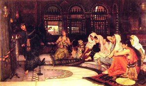 Consulting The Oracle — John William Waterhouse