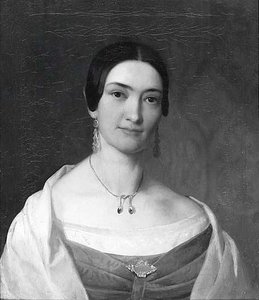 Juliane Lottner, (painting) — Emanuel Gottlieb Leutze