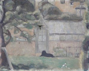 A Greenhouse And A Black Dog — Alan Francis Clutton Brock