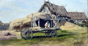Thatched Shed From Gotland — Fanny Brate