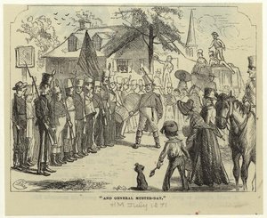 And General Muster-day — Edwin Austin Abbey