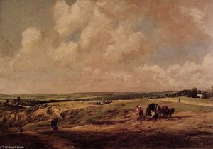 Hampstead Heath — John Constable, Romantic Landscape Painting
