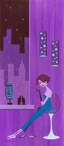 The Watcher — Josh Agle (shag)