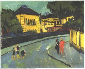 Dresden Friedrichstadt — Ernst Ludwig Kirchner