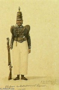 Hunter Batallón Emperador — Jean-baptiste Debret