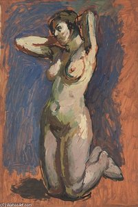 Kneeling Female Nude — Duncan Grant
