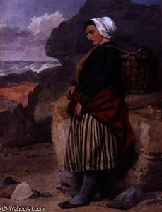 A Boulogne Fisher-girl — John Absolon