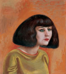 Portrait Of Mrs. Martha Dix — Otto Dix, Neue Sachlichkeit