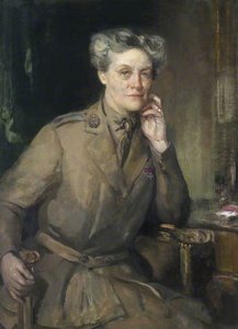 Mrs Chalmers, Cbe, Director Of Qmaac — Cecile Walton