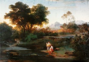 Italian landscape.