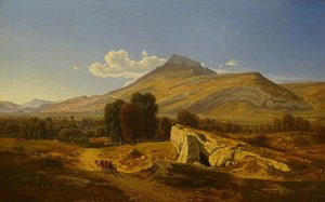 Paysage - Vue Prise À Saint-egrèv — Jean Alexis Achard