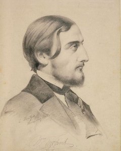 Portrait Of William Morris Hunt — Emanuel Gottlieb Leutze
