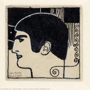 Head of a Man in Profile (Illustration for 