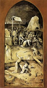 Triptych Of Temptation Of St Anthony (outer Left Wing) — Hieronymus Bosch