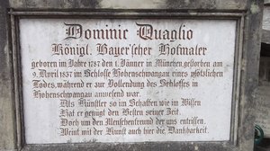 Tomb Of Domenico Quaglio At Alten Friedhof — Domenico Quaglio