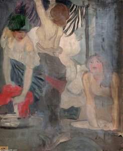 Washerwomen — Maurice William Greiffenhagen