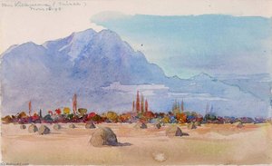 Near Villeneuve, Suisse — George Elbert Burr