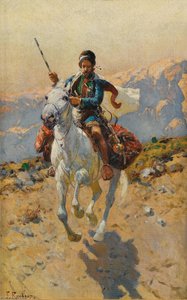 Caucasian Horseman — Franz Alexeevich Roubaud