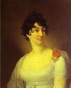 Portrait Of S. A. Rayevskaya — Vladimir Lukich Borovikovsky