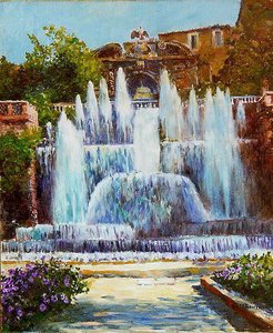 Villa D'este (titre Inscrit) — Joseph-félix Bouchor