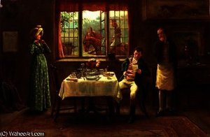 The Departure — George Goodwin Kilburne