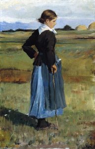 French Peasant Girl — Frederick Childe Hassam