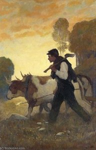 The Angelus — N.c. Wyeth, Regionalism