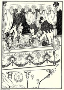 The Barge — Aubrey Vincent Beardsley