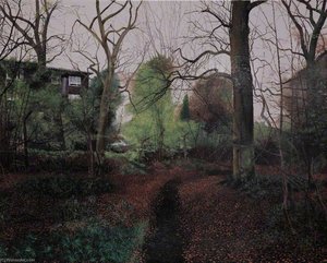 Scenes From The Passion The Path To Pepys Corner — George Shaw