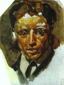 Self-portrait 1 — Mikhail Vrubel