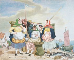 Fish Market — Richard Dadd