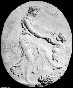 Nymphe und Faun