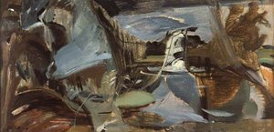 Terwick Mill, No.7, Splashing Fall — Ivon Hitchens