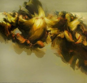 Caminos A Cordoba Iiii (triptych, Right Panel) — Zil Hoque