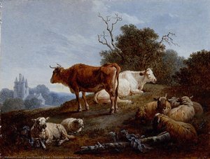 Bestiaux au pâturage