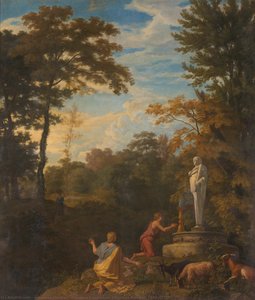Arcadian Landscape, Johannes Glauber, 1680 - 1726 — Johannes Glauber
