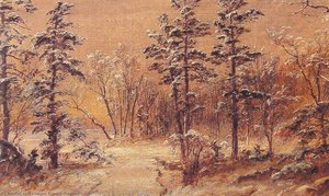Winter Woodland — Jasper Francis Cropsey