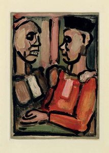 Juges, From Fleurs Du Mal Ii — Georges Rouault
