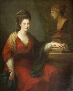 Frances Ann Acland, Lady Hoare — Angelica Kauffmann (maria Anna Angelika)