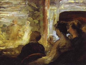 Theater Box — Honoré Daumier