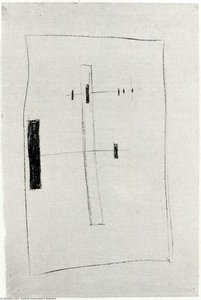 Suprematist Drawing 2 — Kazimir Malevich, Suprematist Abstraction